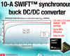 TI, 최고 전류 밀도를 제공하는 10A SWIFT™ DC/DC 컨버터 출시