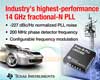 TI, 업계 최고의 잡음 성능을 제공하는 14GHz 프렉셔널(fractional)-N PLL 제품 추가로 클록 및 타이밍 제품군 확장 