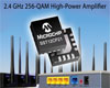 마이크로칩, 새로운 2.4GHz RF 고출력 증폭기 출시로 256-QAM 및 802.11b/g/n용 EVM과 소비전류 저감, 초고속 WLAN 범위 확대