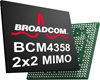 브로드컴, 모바일 기기에 2배의 와이파이 성능 지원하는 5G 와이파이 2×2 MIMO 콤보칩 발표