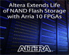 알테라, NAND 플래시 수명 두 배 늘리는 FPGA 기반 스토리지 레퍼런스 디자인 개발