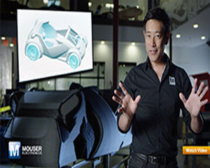 Mouser Electronics and Grant Imahara Debut Video of Transformative 3D-Printed Autonomous Vehicle 