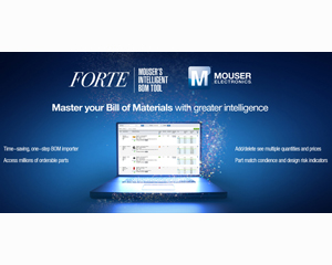 Mouser Unveils FORTE, a Revolutionary New BOM Tool