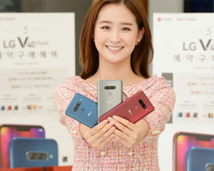 LG전자, 전략 프리미엄 스마트폰 'V40 ThinQ' 예약 판매 실시