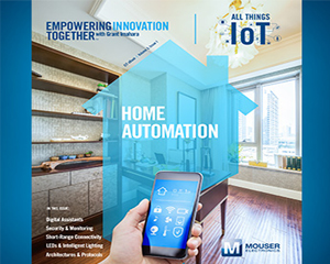 마우저, IoT 기반 홈오토메이션에 대한 전자책 발행