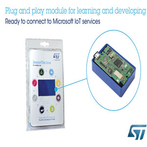 ST,  IoT 활용 지원하는 SensorTile.box 출시