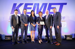 마우저 일렉트로닉스, KEMET의 올해의 서비스 유통사 선정