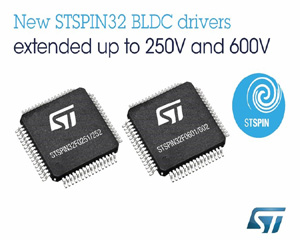 ST, 산업용 장비와 가전기기 설계 간소화해주는 모터 컨트롤 SiP 추가