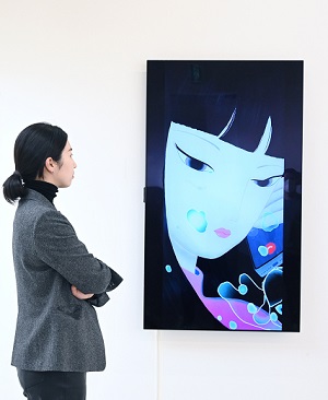 TV로 감상하는 NFT 예술 작품