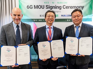 누비콤, 한국통신학회- 미국 NI와 6G 이동통신 기술 협력 체결해