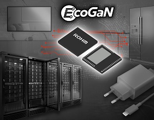 [제품 리뷰] 로옴, 저손실화와 소형화에 기여하는 EcoGaN™ 파워 스테이지 IC