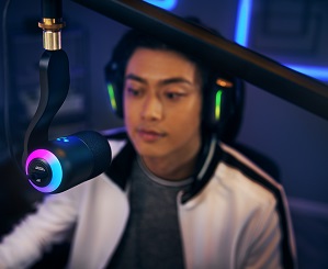 [이건물건] 주변 소음 제거하는 프리미엄 RGB 게이밍 마이크 외