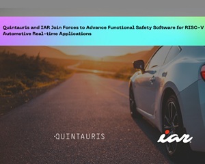 IAR, RISC-V 자동차 실시간 애플리케이션용 기능 안전 소프트웨어 강화 위해 협력