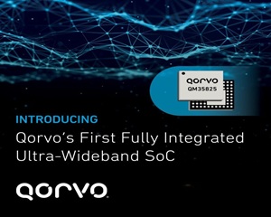코보(Qorvo), UWB 포트폴리오 확장 위해 완전 통합형 저전력 SoC 발표